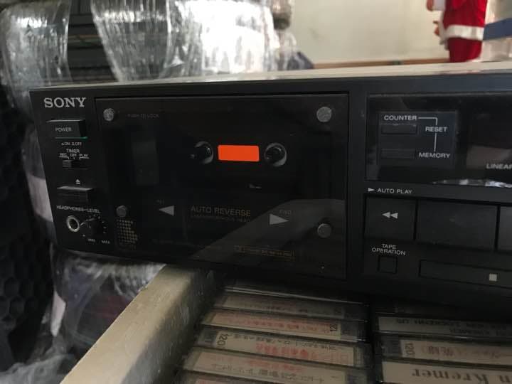 ソニー ステレオカセットデッキ TC-R502