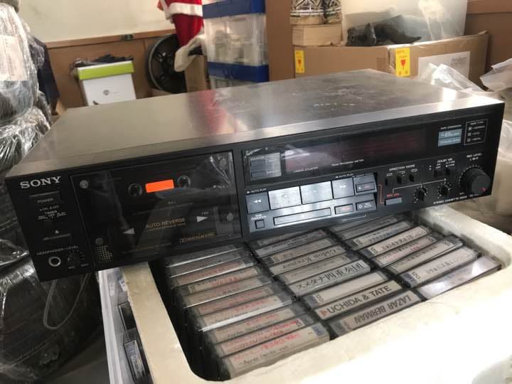 ソニー ステレオカセットデッキ TC-R502