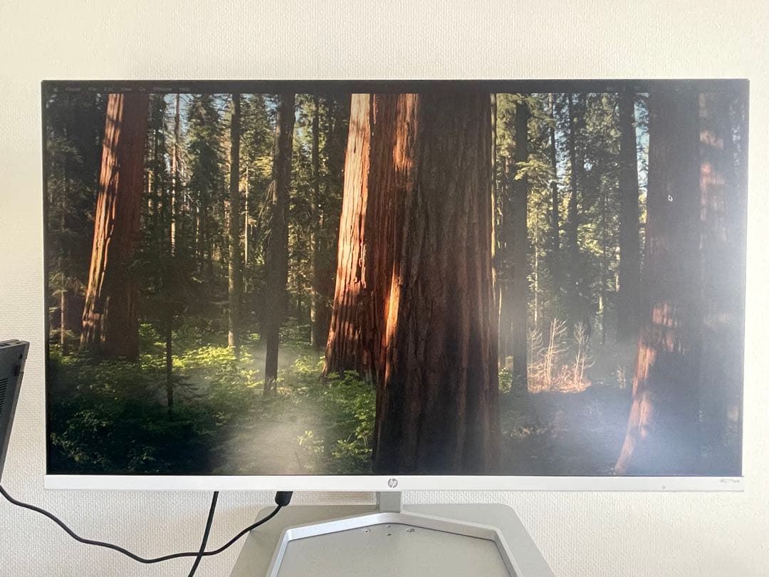 HP 27インチモニター　本体