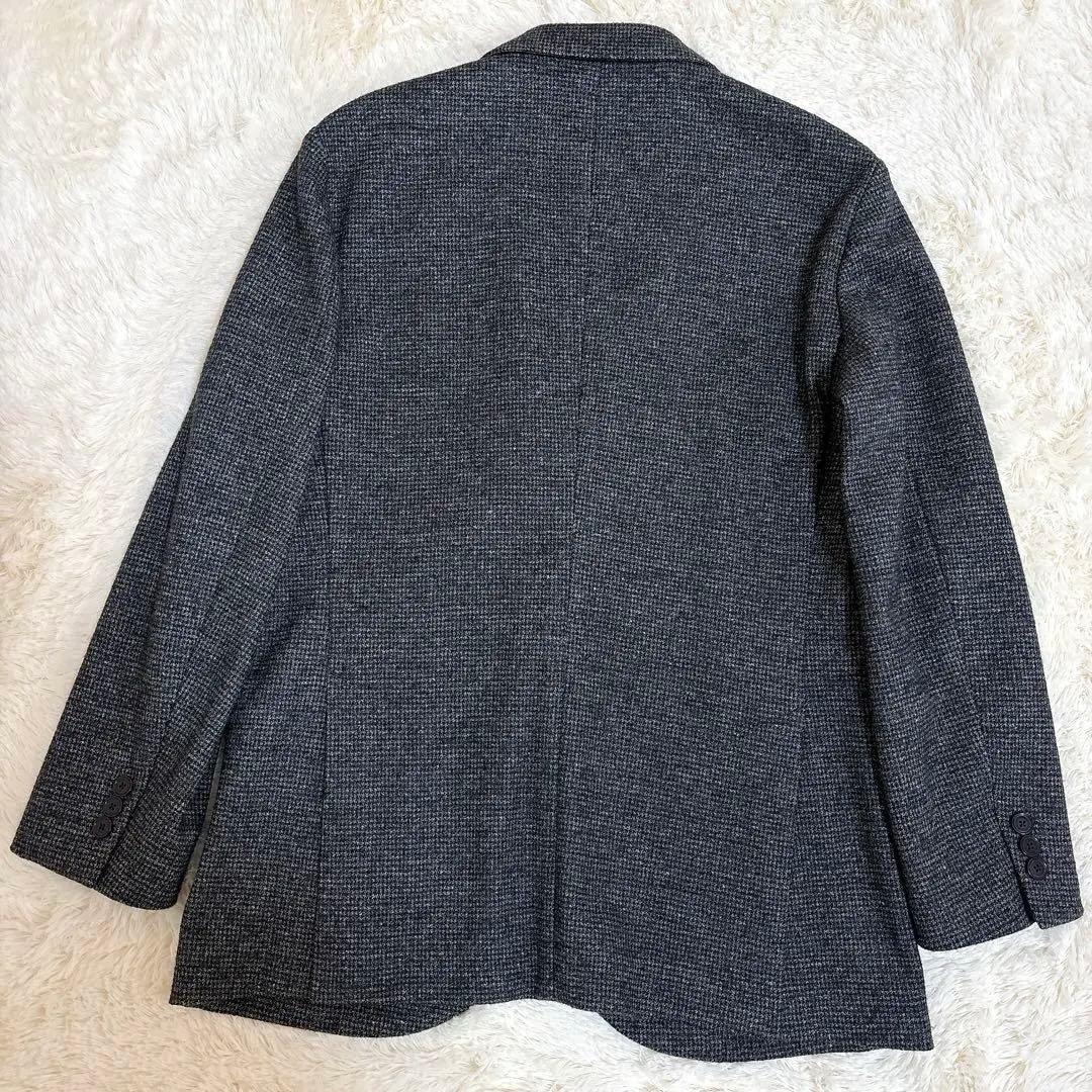 未使用級☆マッキントッシュフィロソフィー テーラード チェック ウール L