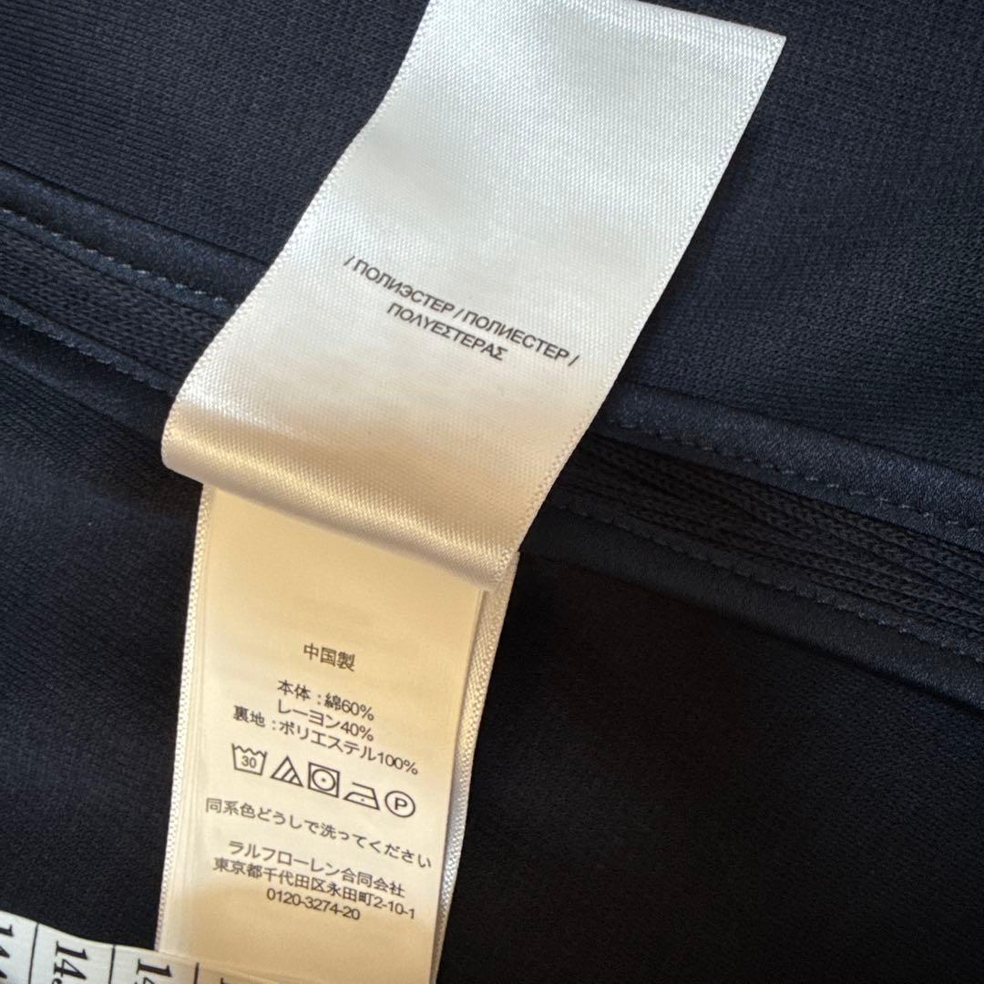 【美品】ポロラルフローレン　ニットブレザー　ダブル　金ボタン　ジャケット