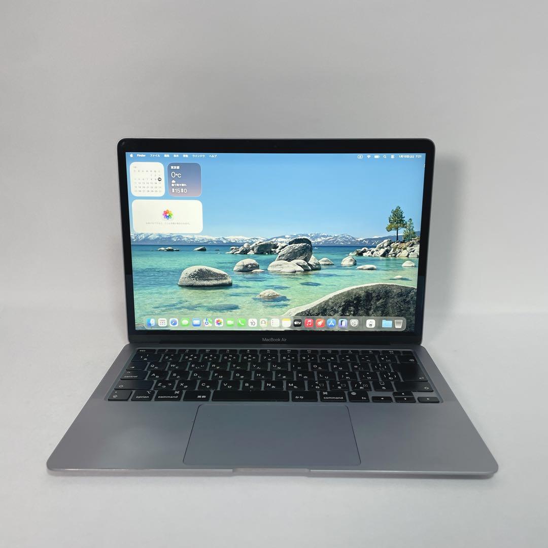 MacBookAir 2020 M1チップ ノートPC retina液晶 グレイ