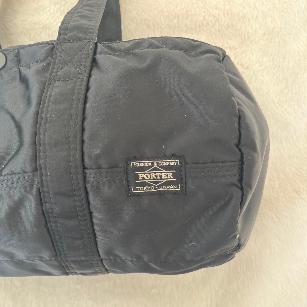 PORTER ブラック ミニボストンバック