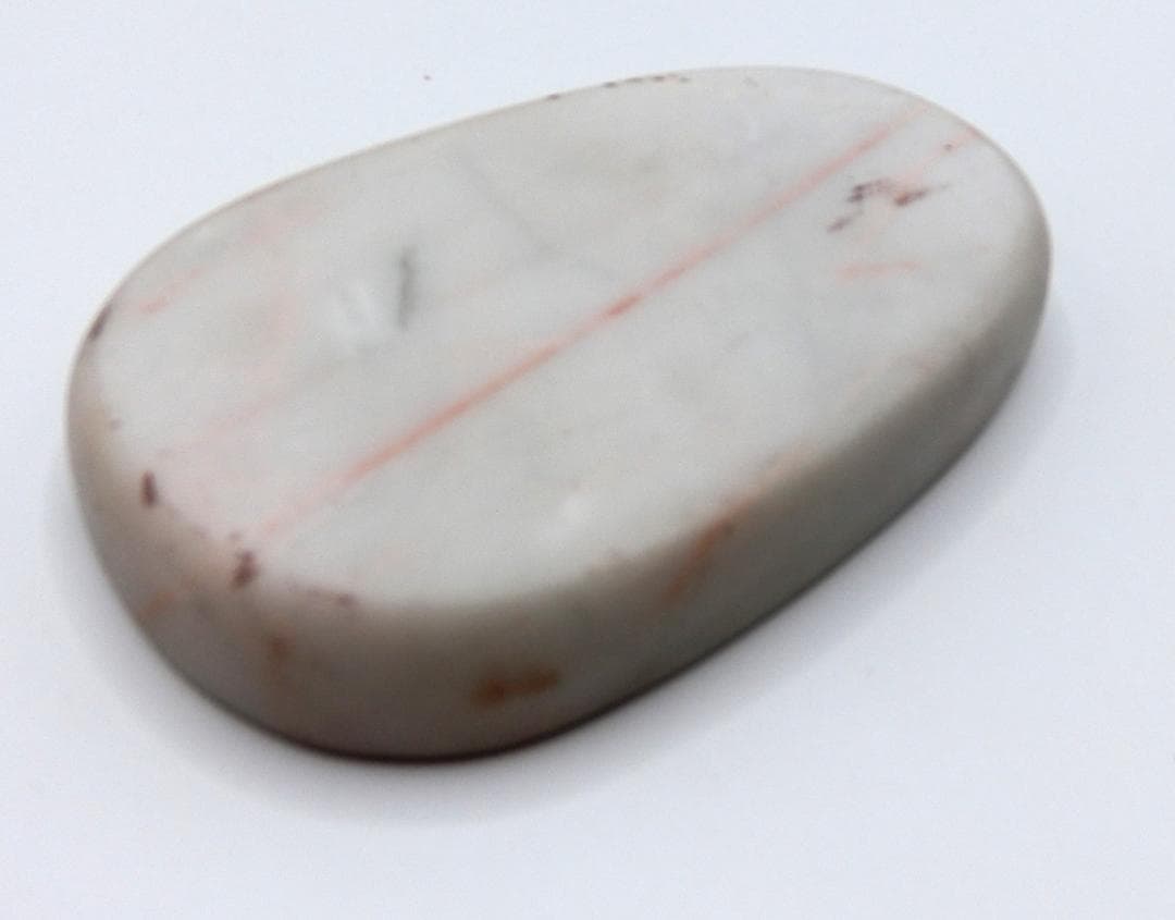 B 書道具　白端渓　硯　すずり４吋