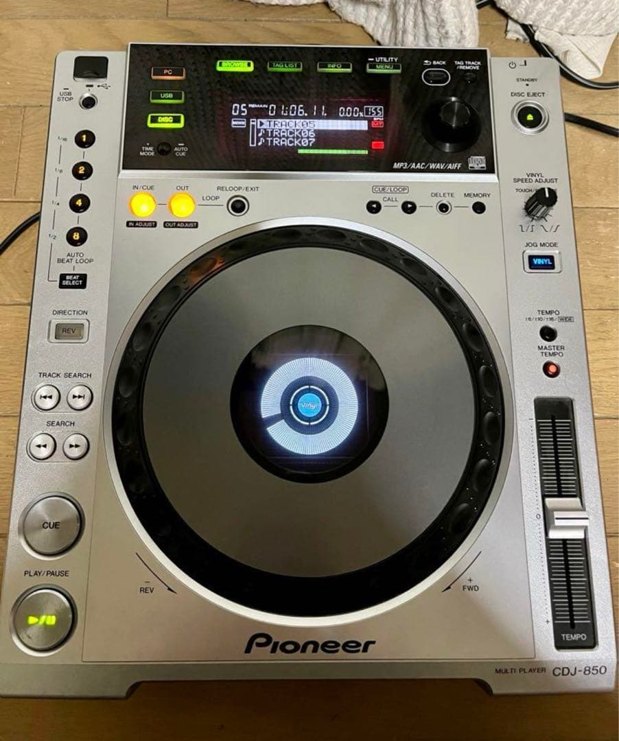 Pioneer CDJ850 メンテナンス済み