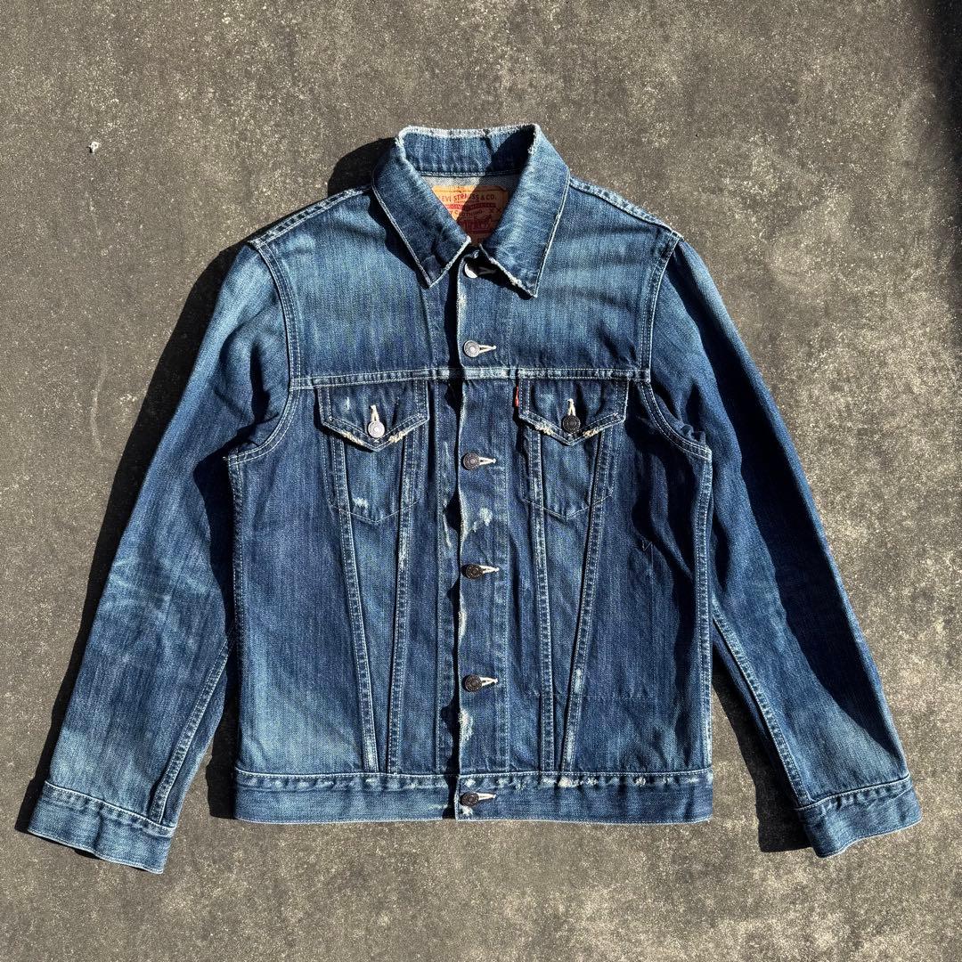 Levi's 70505 08501 リペア キムタク着用 デニム セットアップ