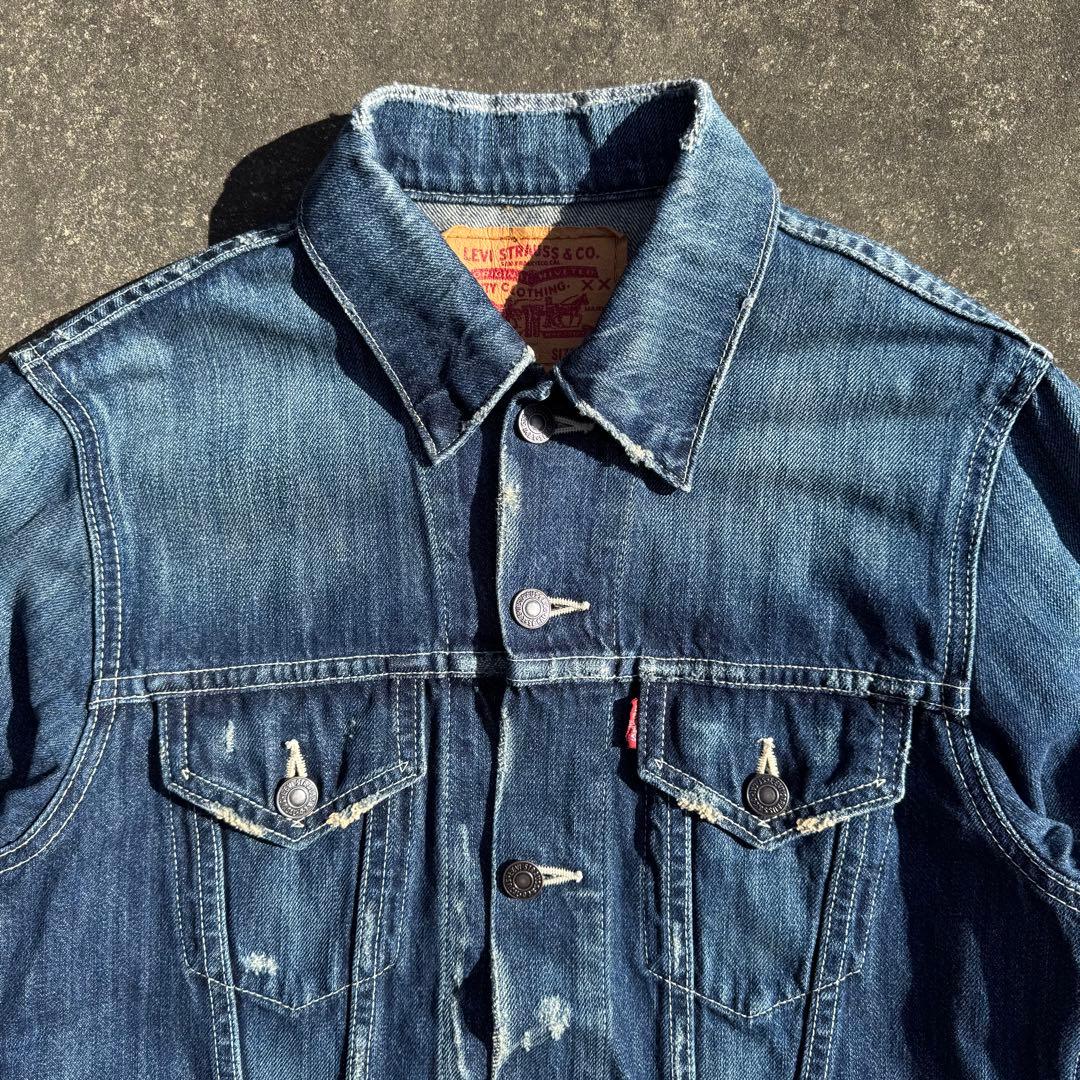 Levi's 70505 08501 リペア キムタク着用 デニム セットアップ