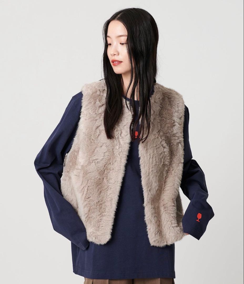 【完売品】今期⭐︎フェイクファーベスト