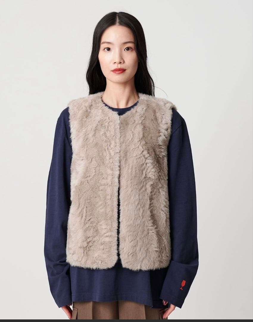 【完売品】今期⭐︎フェイクファーベスト