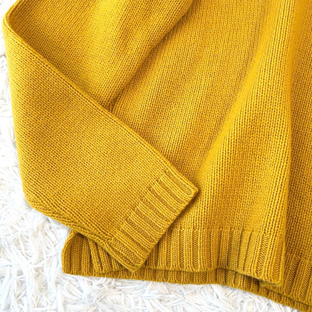 nomiamo ノミアモ カシミヤ100% 長袖ニット セーター クルーネック