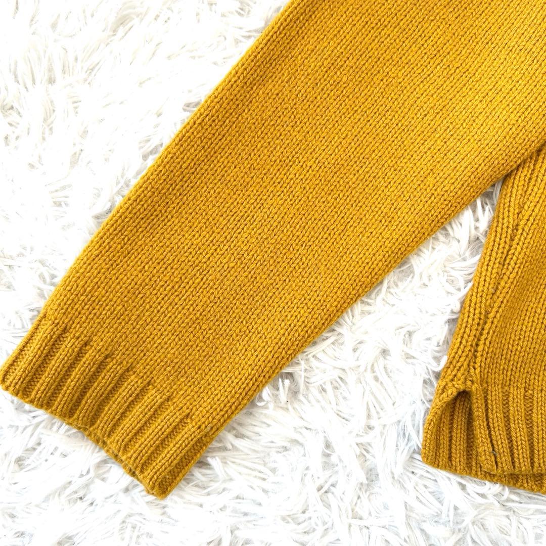 nomiamo ノミアモ カシミヤ100% 長袖ニット セーター クルーネック