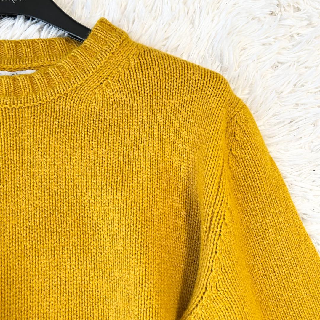 nomiamo ノミアモ カシミヤ100% 長袖ニット セーター クルーネック