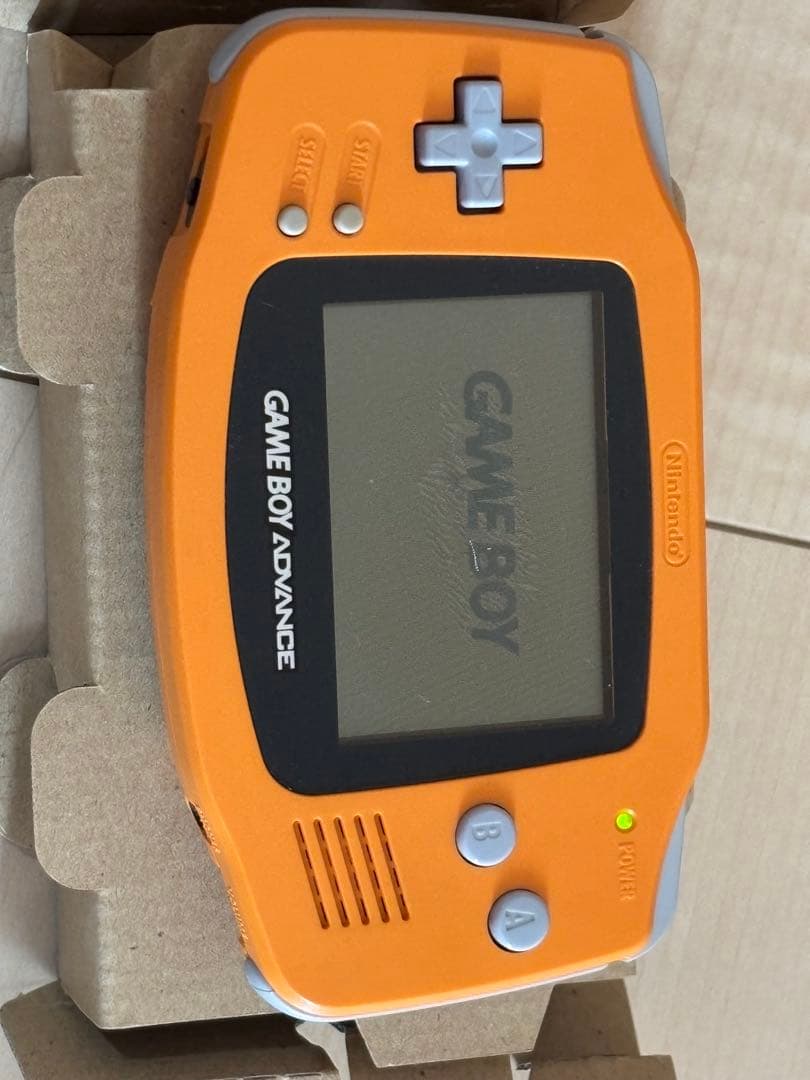 ゲームボーイアドバンス　オレンジ色（箱・取扱説明書付き）