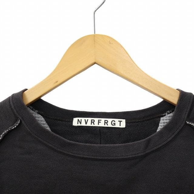 ネヴァーフォーゲット パネル ダブル レイヤー クルーネック スウェット 2