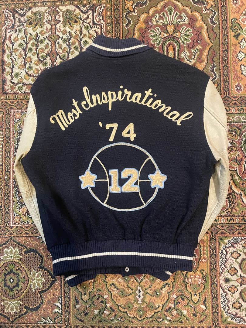 袖革 スタジャン90's High STANDARD 袖 フルデコ　袖レザー