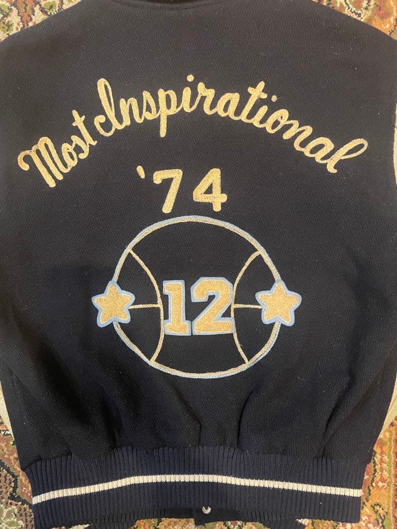 袖革 スタジャン90's High STANDARD 袖 フルデコ　袖レザー