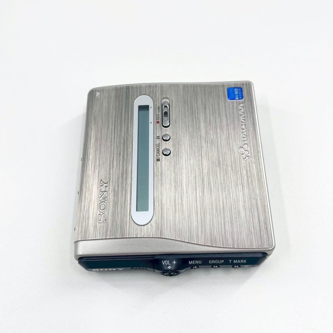 SONY MDウォークマン MZ-NH1 Hi-MD ガム電池通電 再録OK