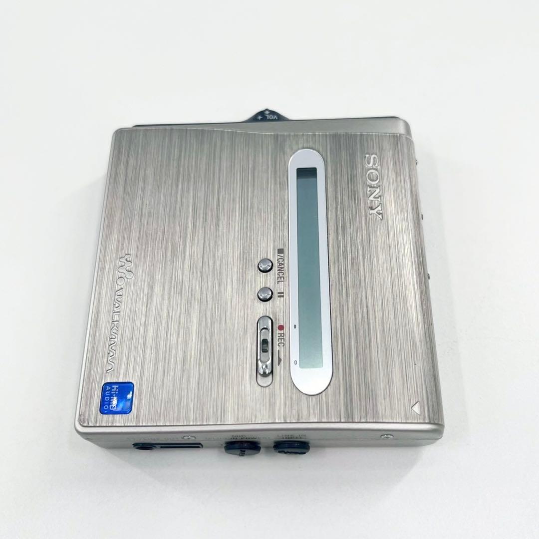 SONY MDウォークマン MZ-NH1 Hi-MD ガム電池通電 再録OK