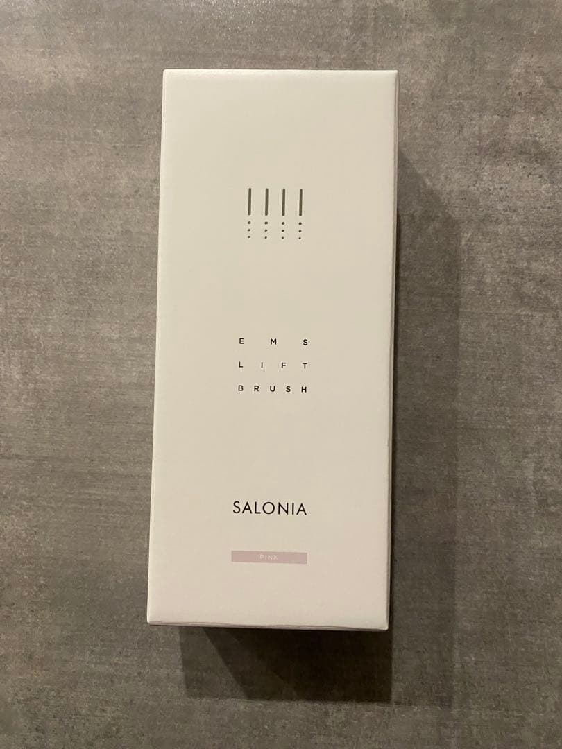 【新品未開封】SALONIA EMSリフトブラシ ピンク ギフトBOX