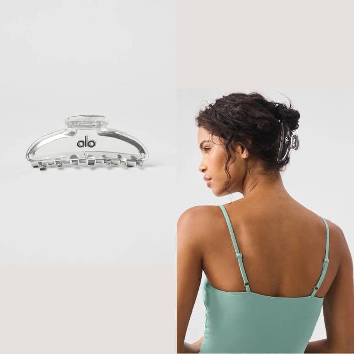 【未使用】alo アクリルクリップ クロークリップ クリア