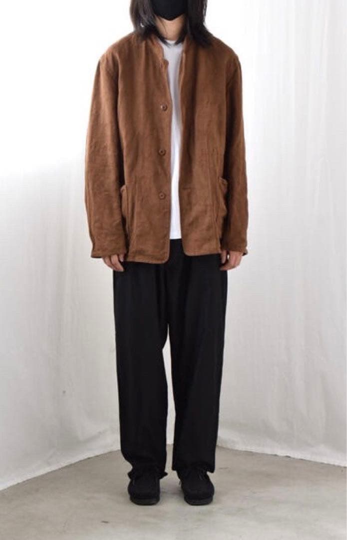 comoli コモリ ヘンプダックスタンドカラージャケット　１