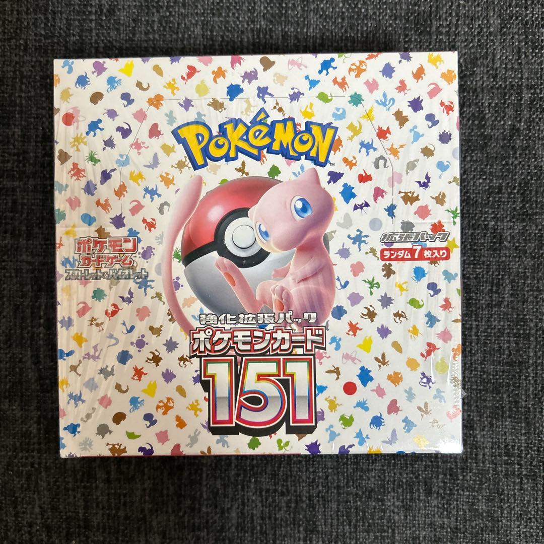 キ*☆様 ポケモンカード151 BOX シュリンク付き
