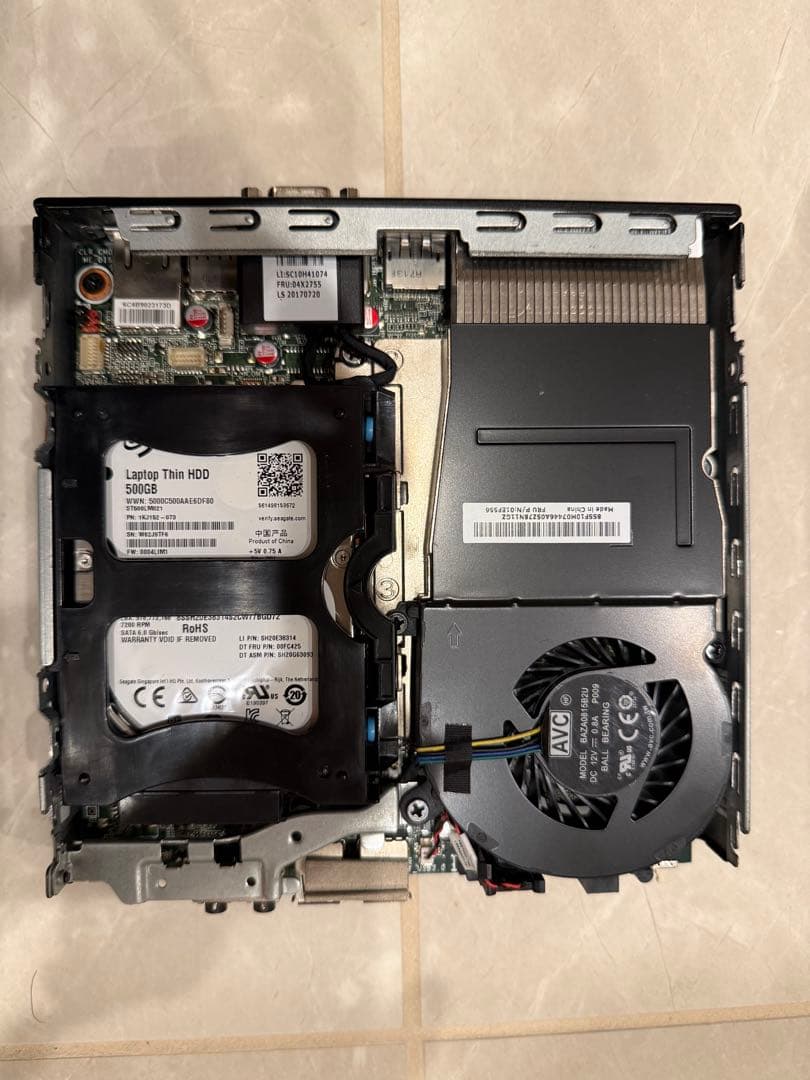 レノボ ThinkCentre M710q Tiny i3-7100T 5台