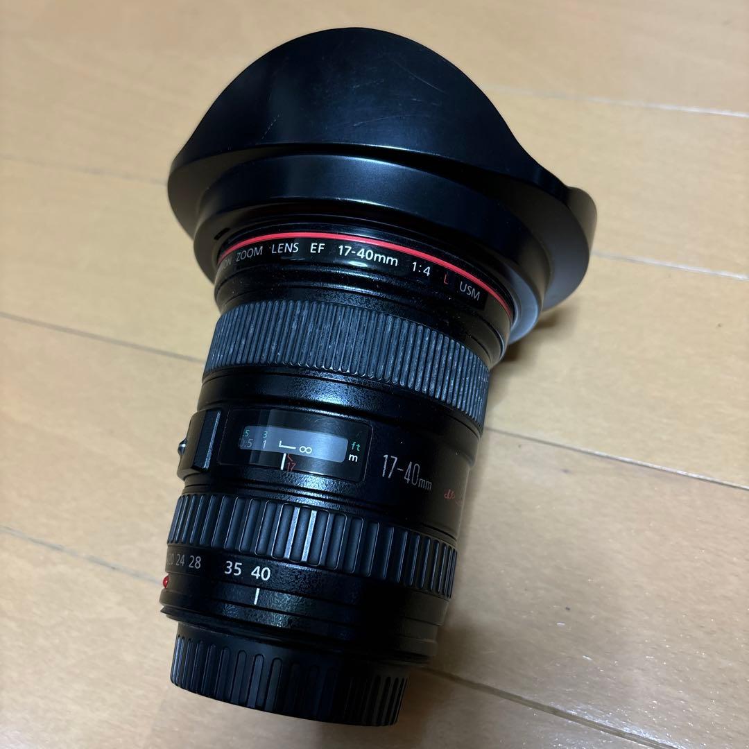 Canon EF 17-40mm 4 L USMズームレンズ