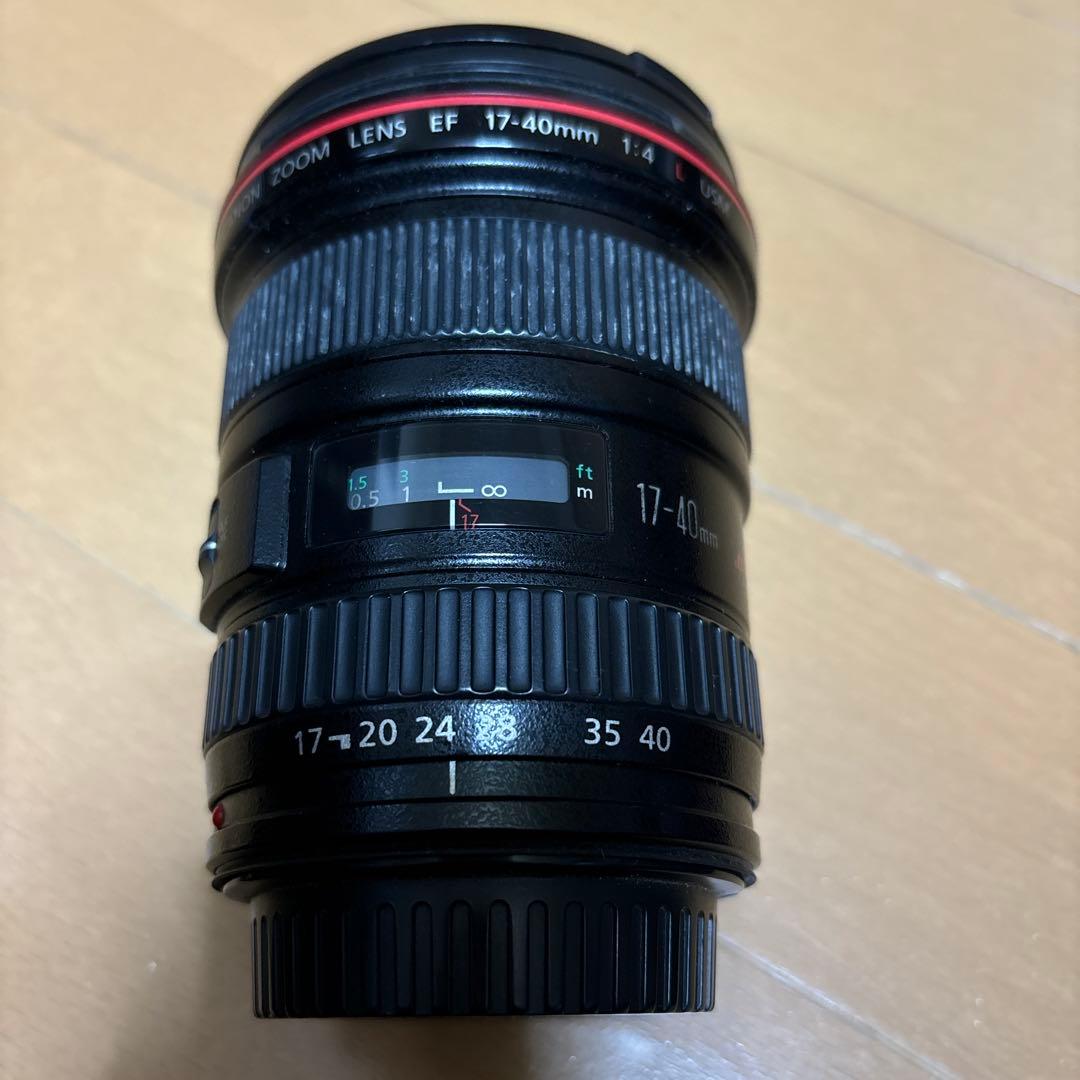 Canon EF 17-40mm 4 L USMズームレンズ