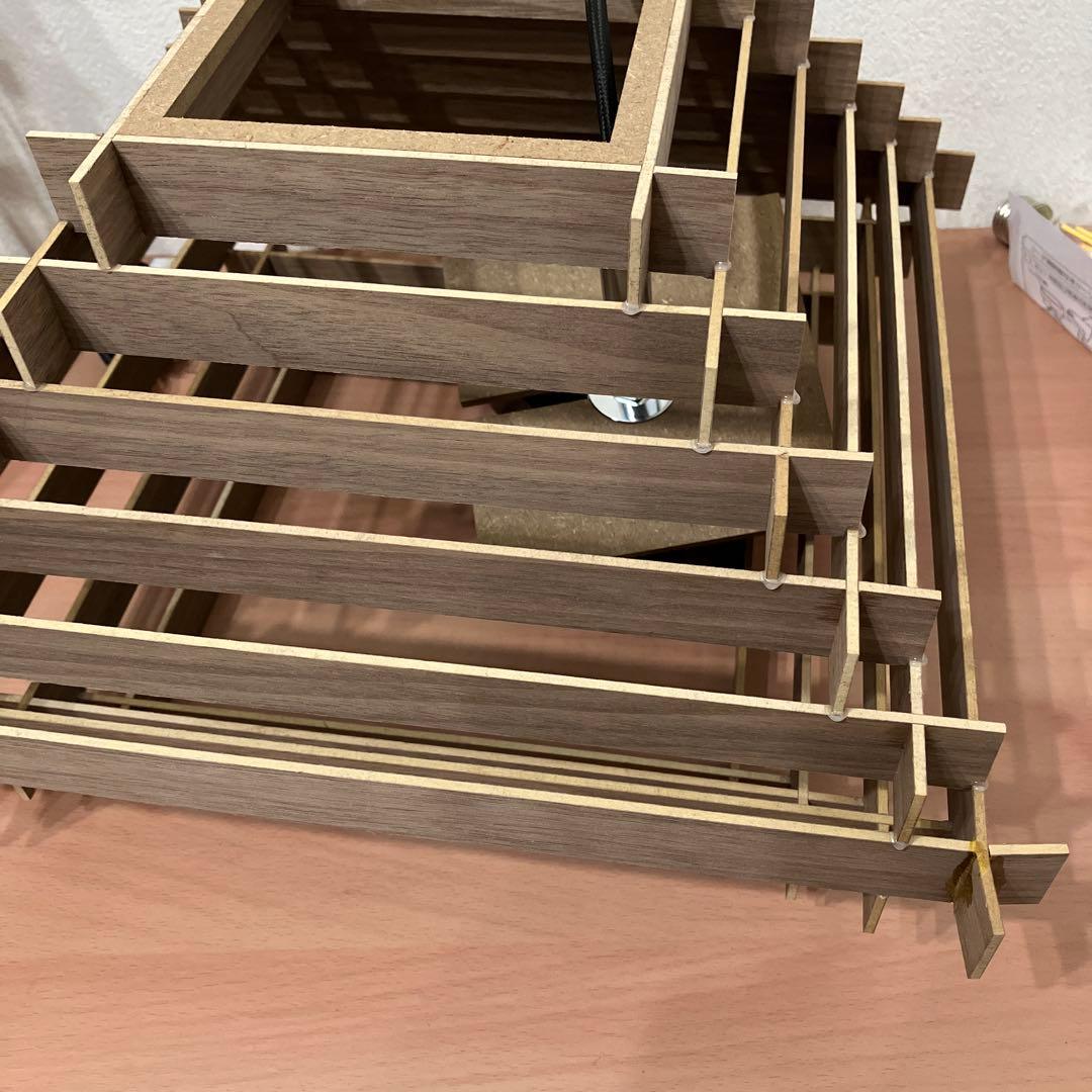 美品未使用2個セットジャンク品　和モダン　和風照明 デザイナーズ ALEXA