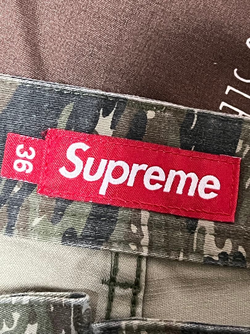 パンツ Supreme 24ss Cargo Pant Tiger Camo 36