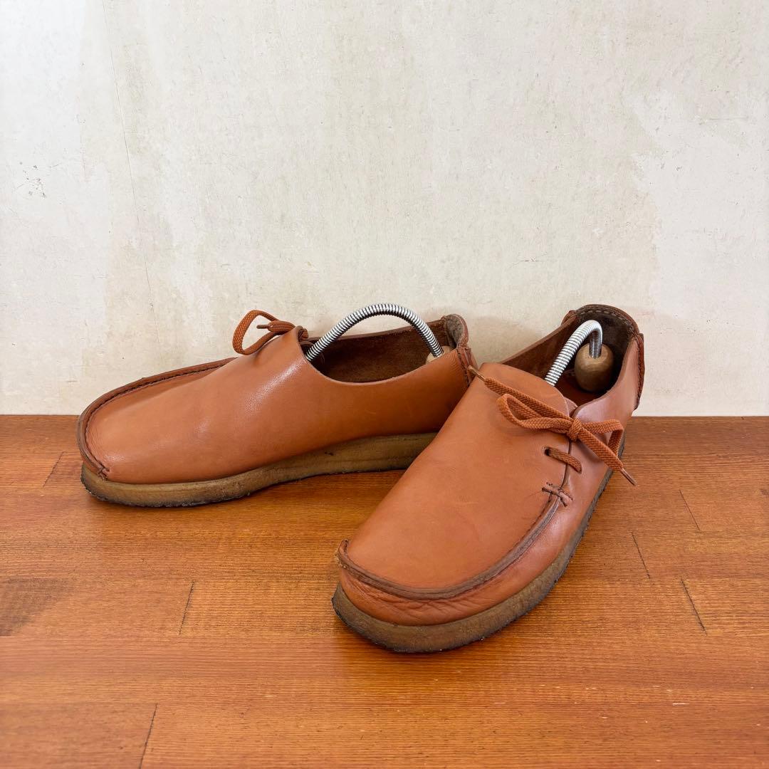 美品　ユナイテッドアローズ別注　パドモア&バーンズ　ラガー　天然皮革　茶　694