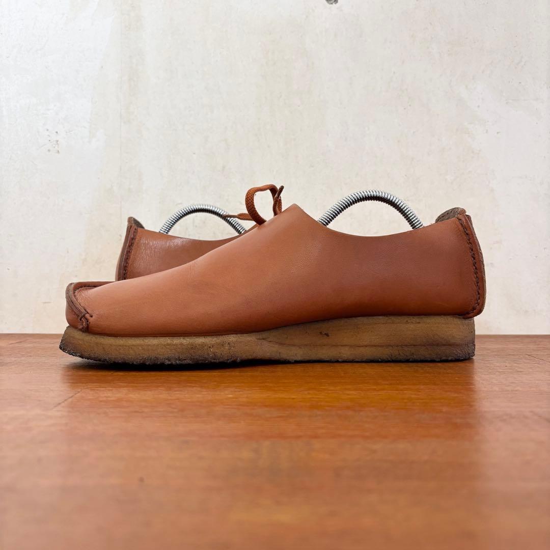 美品　ユナイテッドアローズ別注　パドモア&バーンズ　ラガー　天然皮革　茶　694