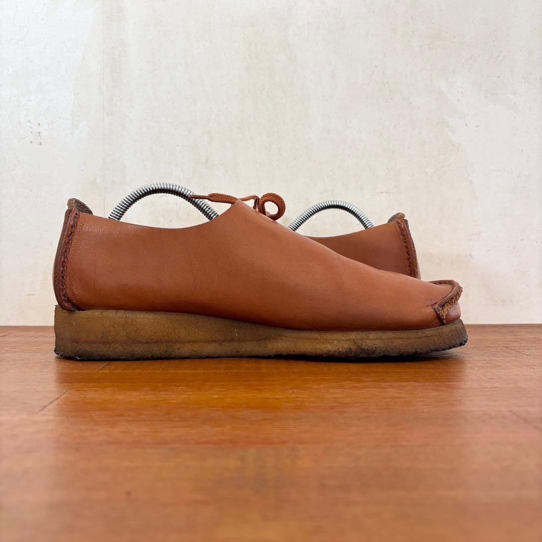 美品　ユナイテッドアローズ別注　パドモア&バーンズ　ラガー　天然皮革　茶　694