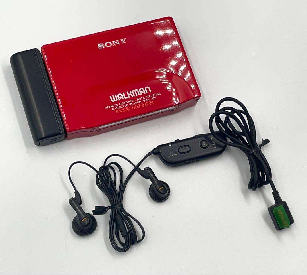 ジャンク　概ね美品　SONY WM-702 Walkman カセットプレーヤー
