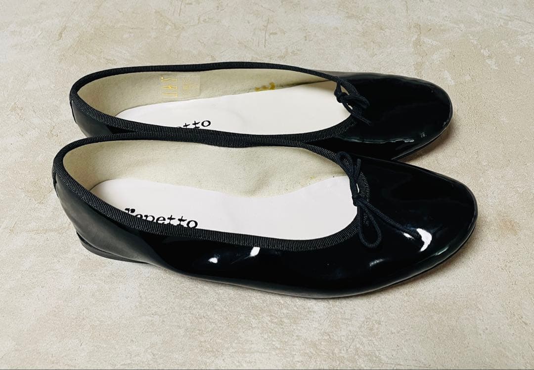 Repetto レペット　ブラックバレエシューズ　サイズ41/26cm 新品