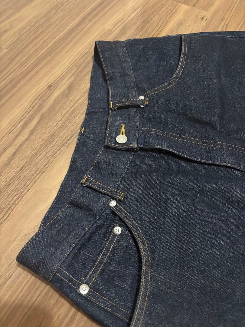 ANCELLM アンセルム 01 OW INDIGO ワンウォッシュ デニム