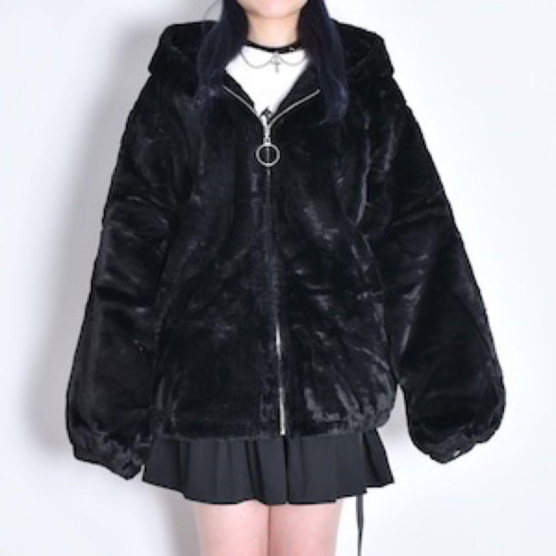 ヴォルカン＆アフロダイティ ふわもこ リングファー BIGブルゾン