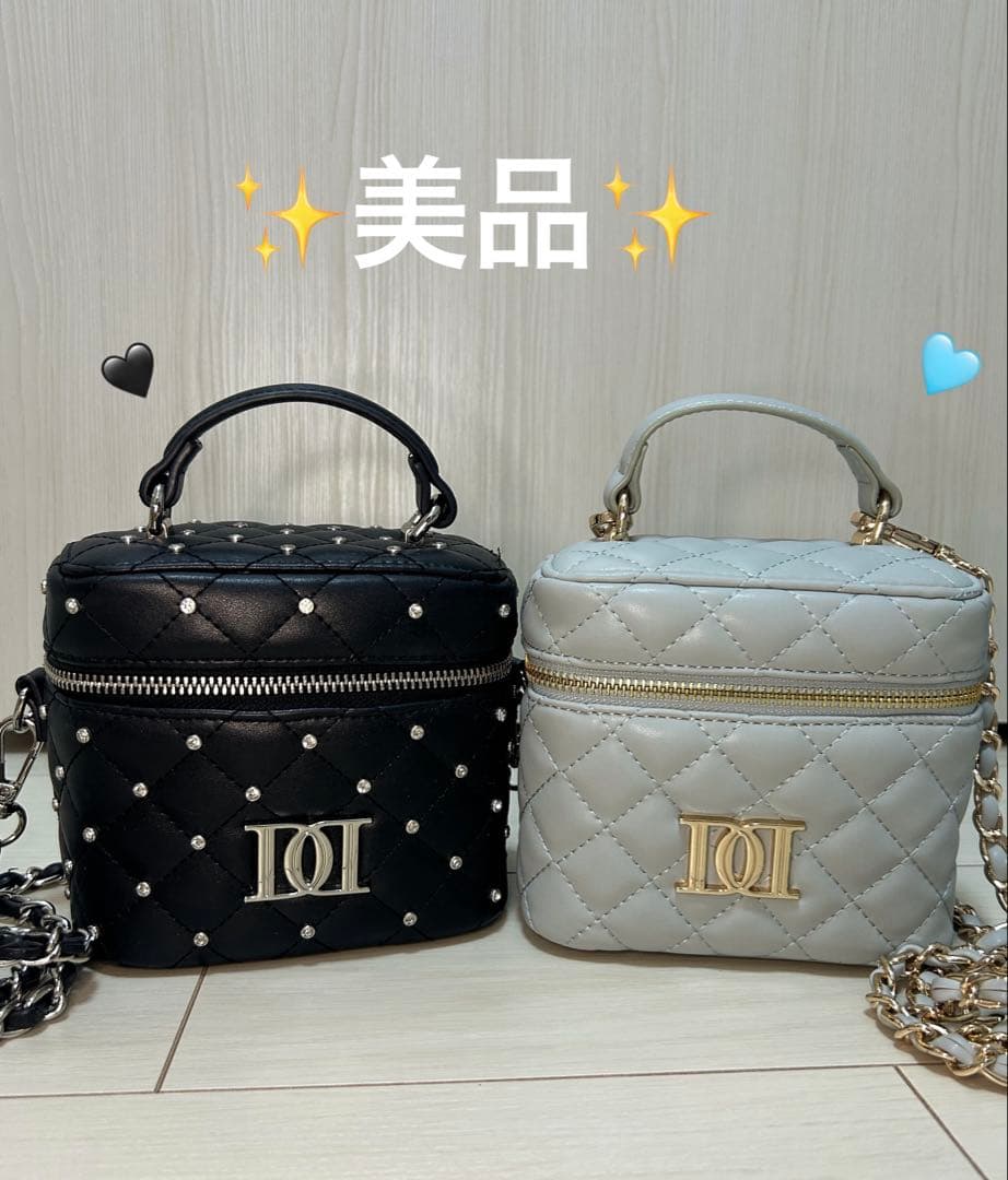 Darich ダーリッチ キルティングスクエアミニバッグ2つセット