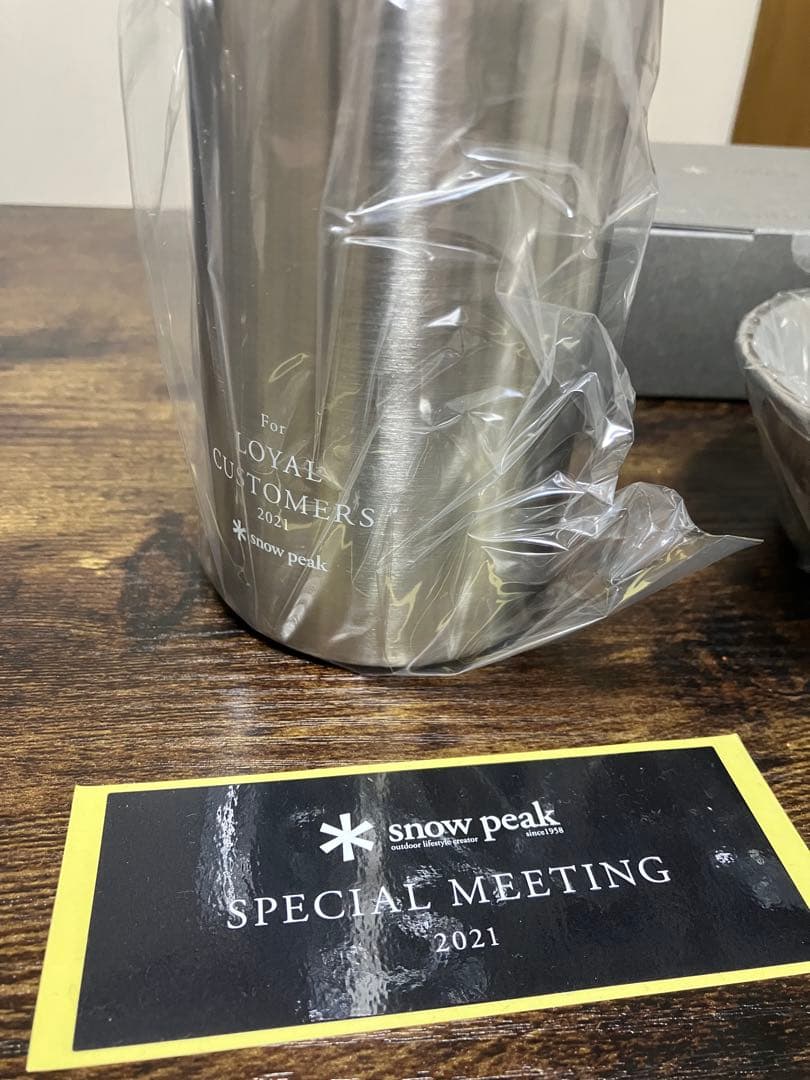 スノーピーク　ロイヤルカスタマー　非売品　タンブラー　シェラカップ　マグ　サーモ