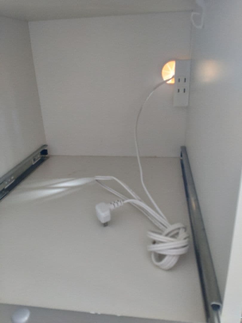 パモウナ 160cm幅　奥行き50cm ハイカウンター　ホワイト