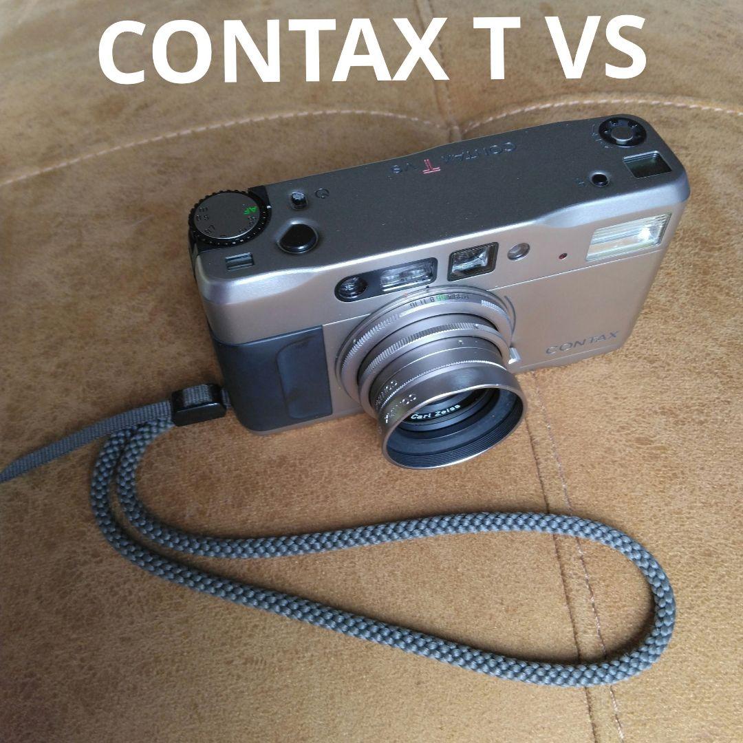 CONTAX T VS シルバー コンパクトカメラ