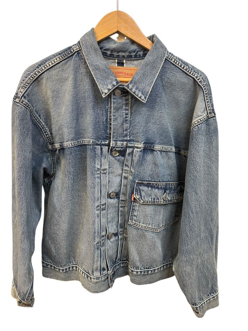 levi's × beams super wide denim jacket M