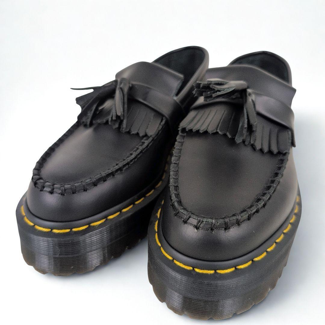 極美品✨ドクターマーチン ADRIAN ローファー 厚底 タッセル 24.5cm