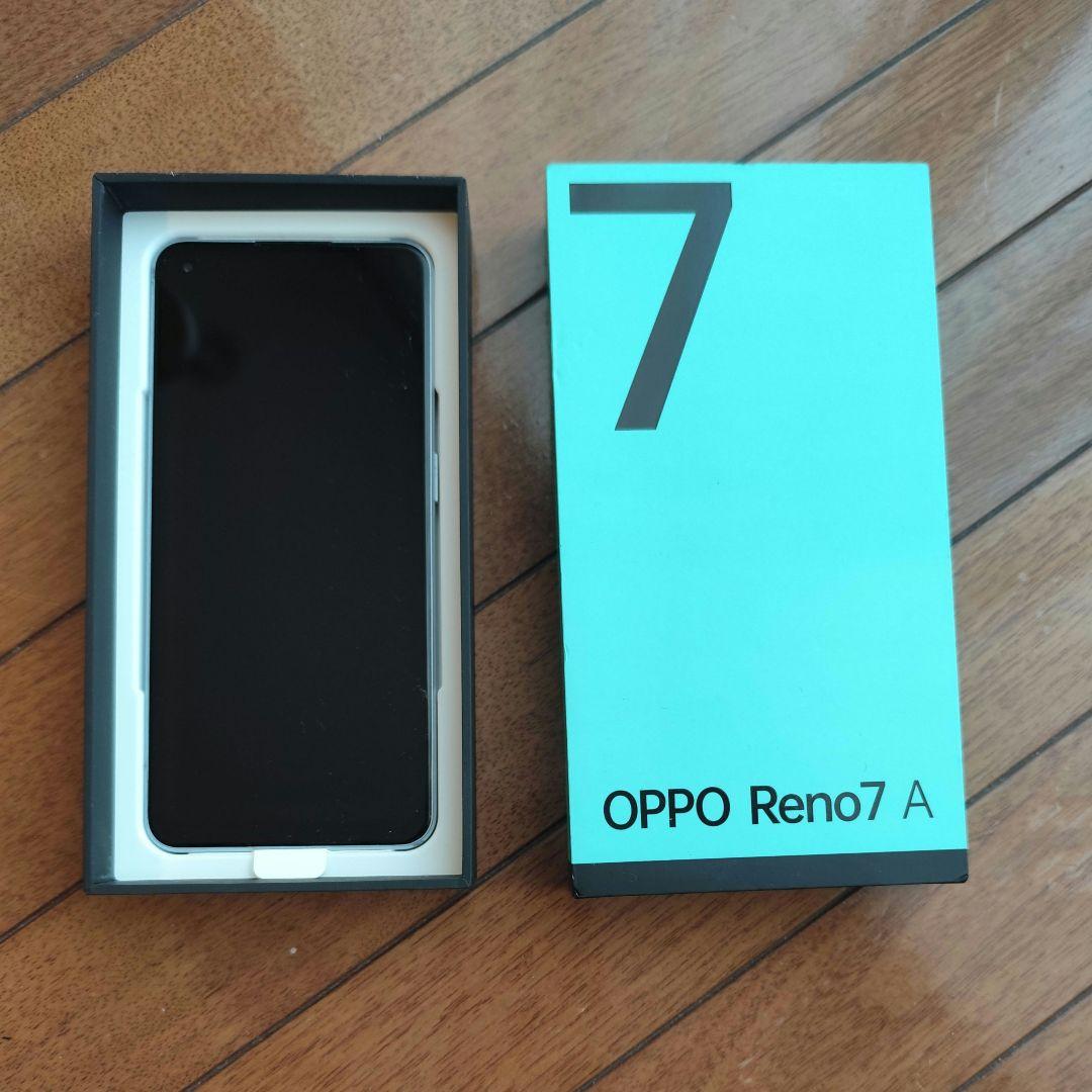 【SIMフリー】人気機種OPPO Reno 7A 保護ケース カメラフィルム箱付