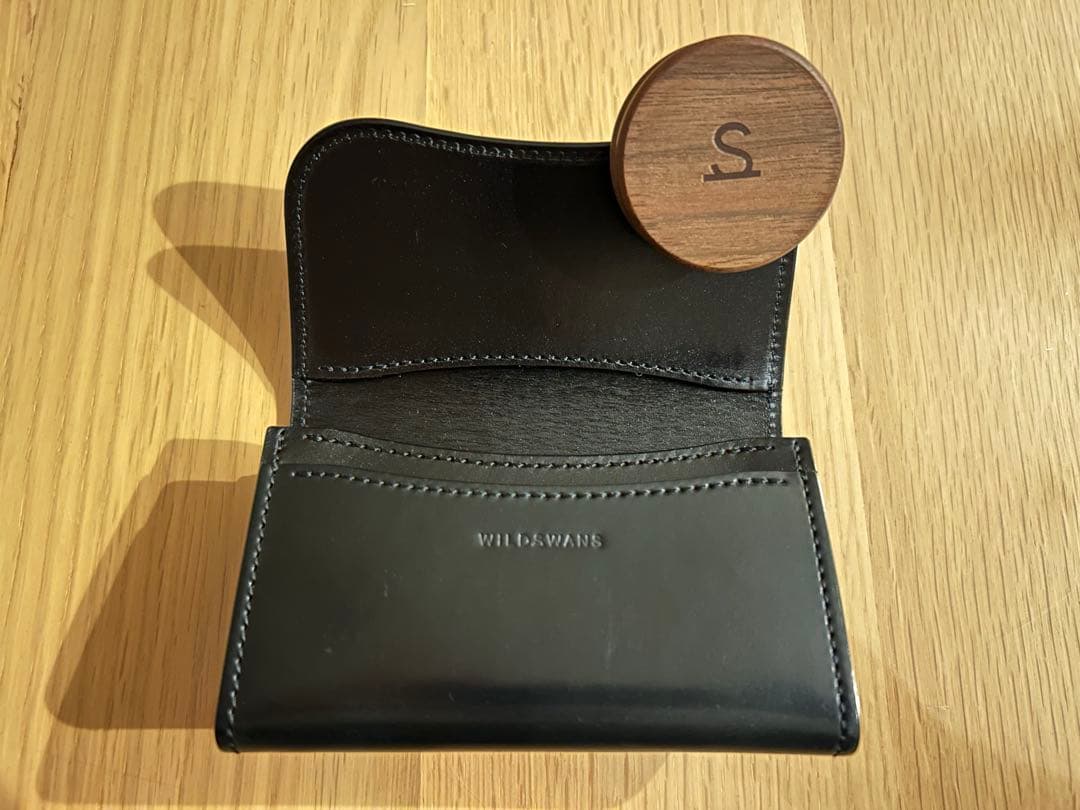 WILDSWANSワイルドスワンズSURGEサージカードケース名刺入れコードバン