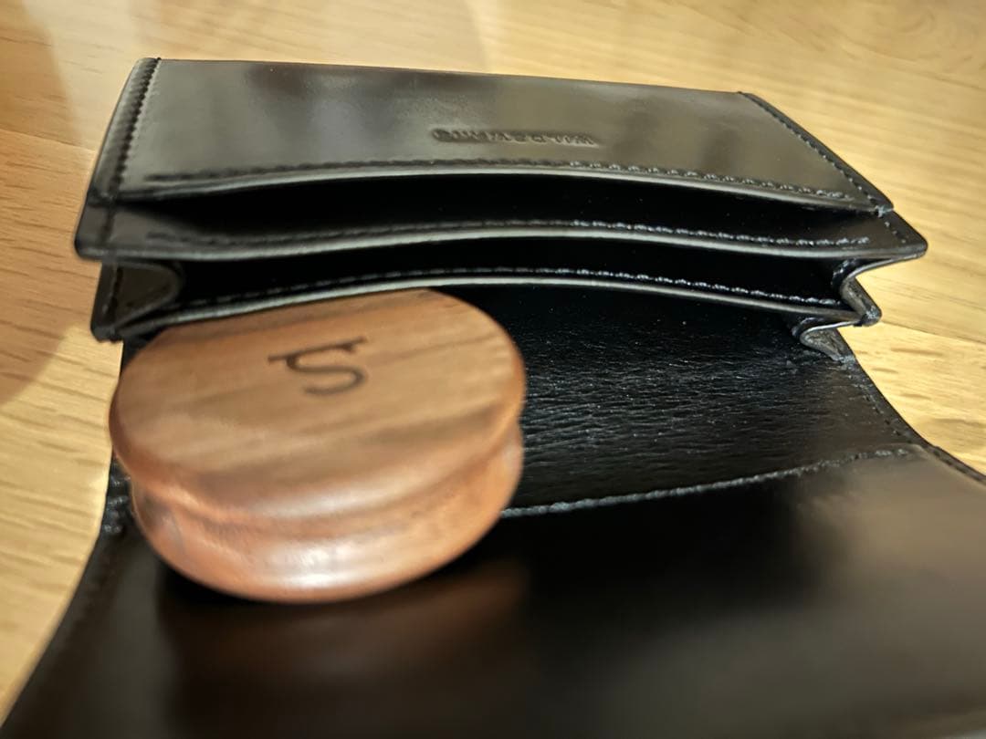 WILDSWANSワイルドスワンズSURGEサージカードケース名刺入れコードバン