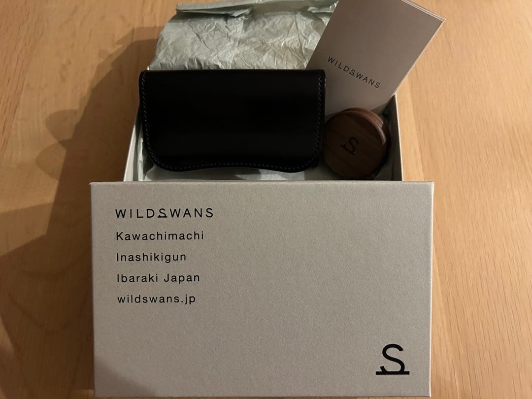 WILDSWANSワイルドスワンズSURGEサージカードケース名刺入れコードバン