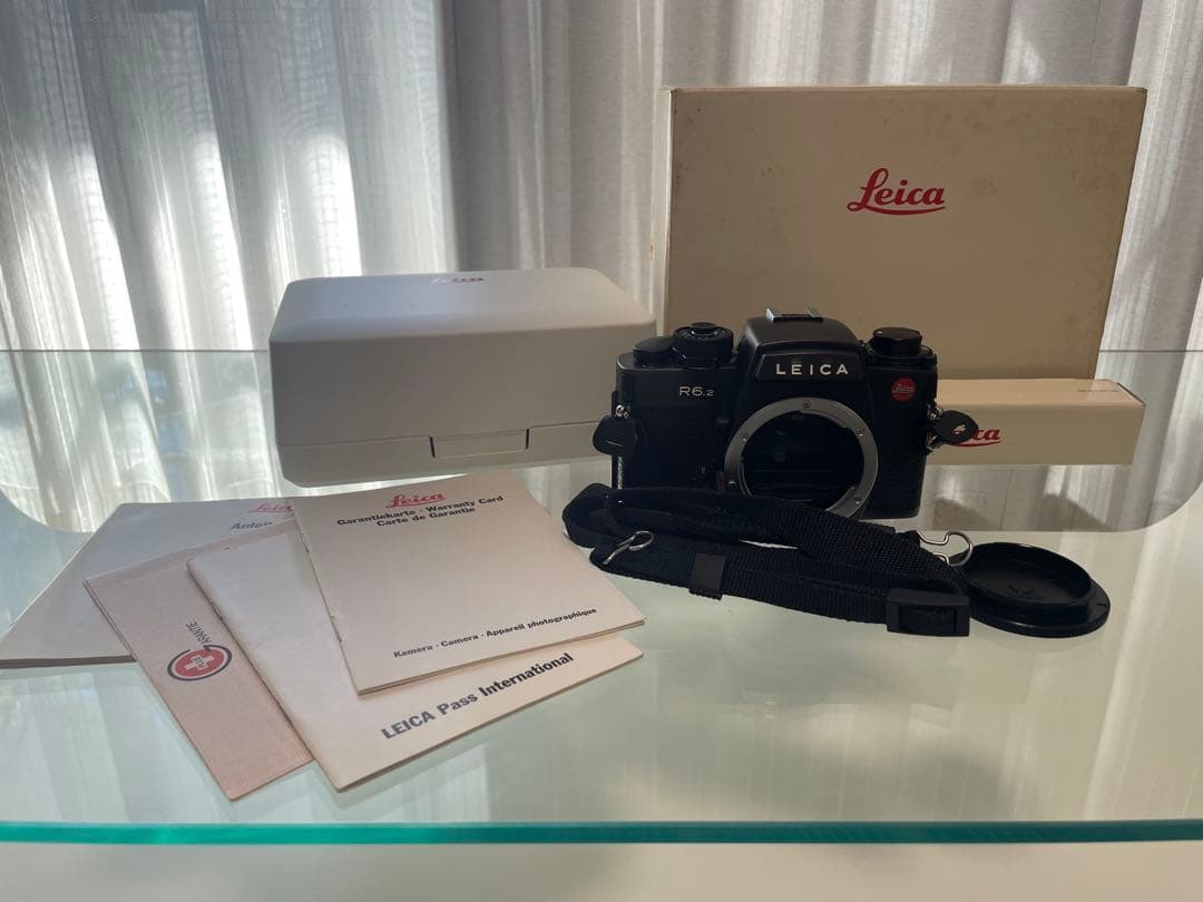 Leica ライカ フィルム一眼レフ R6.2ブラックボディ