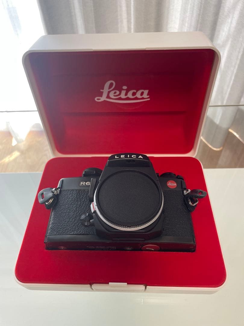 Leica ライカ フィルム一眼レフ R6.2ブラックボディ